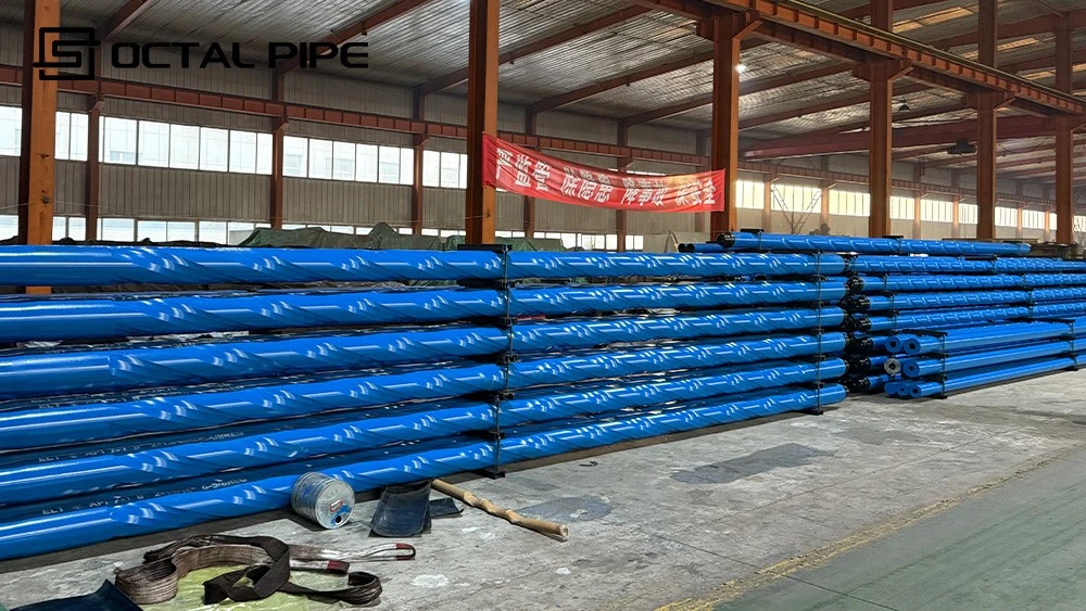 drill pipe grades stacking display E75 X95 G105 S135 drill pipe grades stacking display E75 X95 G105 S135